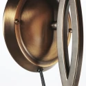 Steinhauer wall luminaire ANTHEA 1 flame E27 IP20, bronze dimmable