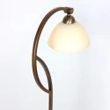 Steinhauer floor lamp ANTHEA 1 flame E27 IP20, bronze dimmable