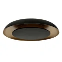 Steinhauer ceiling luminaire GOLDEN VEIL 2 flames IP20, black dimmable