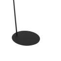 floor lamp ZIG-ZAG 1 flame E27 IP20, black dimmable