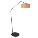 anne light & home floor lamp ZIG-ZAG 1 flame E27 IP20, black dimmable