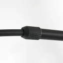 Steinhauer wall luminaire SPARKLED LIGHT 1 flame E27 IP20, black dimmable