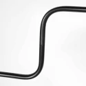 Steinhauer floor lamp BLOEBA 1 flame E27 IP20, black dimmable