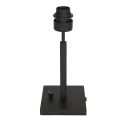Steinhauer table lamp STANG 1 flame E27 IP20, black dimmable