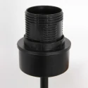 table lamp ANIMAUX 1 flame E27 IP20, black dimmable