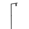 Steinhauer floor lamp STANG 1 flame E27 IP20, black dimmable