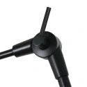 table lamp PRESTIGE CHIC 1 flame E27 IP20, black dimmable
