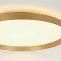 Steinhauer ceiling luminaire FLADY 2 flames IP20, gold dimmable
