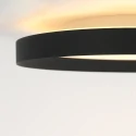 Steinhauer ceiling luminaire FLADY 2 flames IP20, black dimmable
