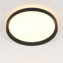 Steinhauer ceiling luminaire FLADY 2 flames IP20, black dimmable