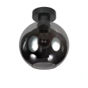 ceiling luminaire SFERIO 1 flame E27 IP20, black dimmable