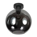 ceiling luminaire SFERIO 1 flame E27 IP20, black dimmable