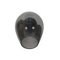 Mexlite table lamp DROVIA 1 flame E27 IP20, black dimmable