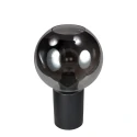 table lamp SFERIO 1 flame E27 IP20, black dimmable