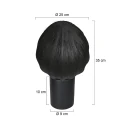 table lamp SILURA 1 flame E27 IP20