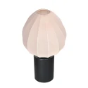 table lamp SILURA 1 flame E27 IP20, black dimmable