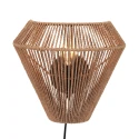 wall luminaire ROPEX 1 flame E27 IP20, black dimmable