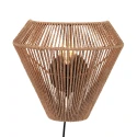 anne light & home wall luminaire ROPEX 1 flame E27 IP20, black dimmable