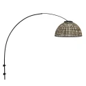 Steinhauer wall luminaire NOX LIGHT 1 flame E27 IP20, black dimmable