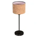 Mexlite table lamp NOOR 1 flame E27 IP20, black dimmable