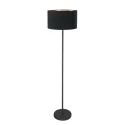 floor lamp NOOR 1 flame E27 IP20, black dimmable