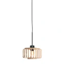 Steinhauer pendant luminaire BREEZA BEACH 1 flame E27 IP20, black dimmable