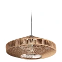 anne light & home pendant luminaire ROPEX 1 flame E27 IP20, black dimmable