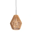 anne light & home pendant luminaire ROPEX 1 flame E27 IP20, black dimmable