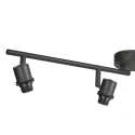 ceiling luminaire SUMBA 4 flames E14 IP20, black dimmable