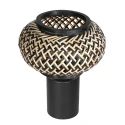 Steinhauer table lamp NOX LIGHT 1 flame E27 IP20, black dimmable