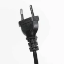 anne light & home table lamp ROPEX 1 flame E27 IP20, black dimmable