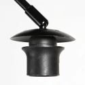 anne light & home arc luminaire CURVE 1 flame E27 IP20, black dimmable