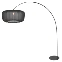 anne light & home arc luminaire CURVE 1 flame E27 IP20, black dimmable