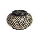 Mexlite pendant luminaire NOX LIGHT 5 flames E27 IP20, black dimmable