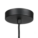 Mexlite pendant luminaire NOX LIGHT 1 flame E27 IP20, black dimmable