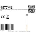 pendant luminaire ALISIO 1 flame IP20, brass dimmable