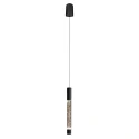 Steinhauer pendant luminaire ALISIO 1 flame IP20, black dimmable