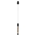 Steinhauer pendant luminaire ALISIO 1 flame IP20, black dimmable