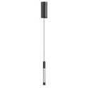 Steinhauer pendant luminaire ALISIO 1 flame IP20, black dimmable