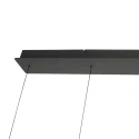 Steinhauer pendant luminaire ALISIO 5 flames IP20, black dimmable