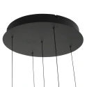 Steinhauer pendant luminaire ALISIO 5 flames IP20, brass dimmable