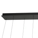 Steinhauer pendant luminaire ALISIO 8 flames IP20, black dimmable