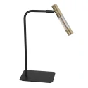 Steinhauer table lamp ALISIO 1 flame IP20, brass dimmable