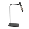 Steinhauer table lamp ALISIO 1 flame IP20, black dimmable