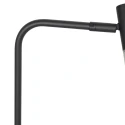 Steinhauer table lamp ALISIO 1 flame IP20, black dimmable