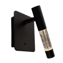 Steinhauer wall luminaire ALISIO 1 flame IP20, black dimmable