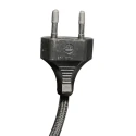 Steinhauer wall luminaire ALISIO 1 flame IP20, black dimmable