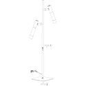 Steinhauer floor lamp ALISIO IP20, dimmable