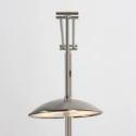Steinhauer floor lamp DAPHNE 2 1 flame IP20, steel dimmable