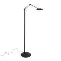 Steinhauer floor lamp DAPHNE 2 1 flame IP20, black dimmable